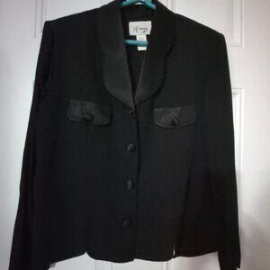 Classy Black Jacket. Size 14P , NWOT